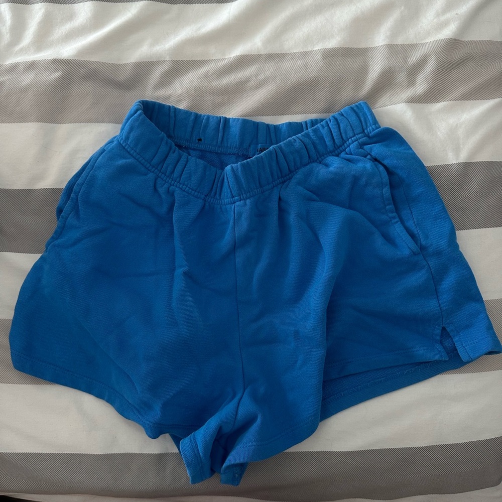 Women's Blue Casual Shorts